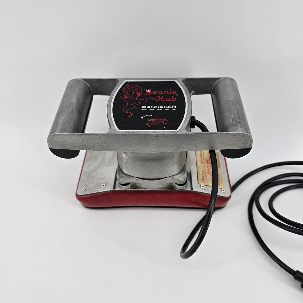 MORFAM Quality Single Speed Jeanie Rub Deep Tissue Massager M69-315A TESTED